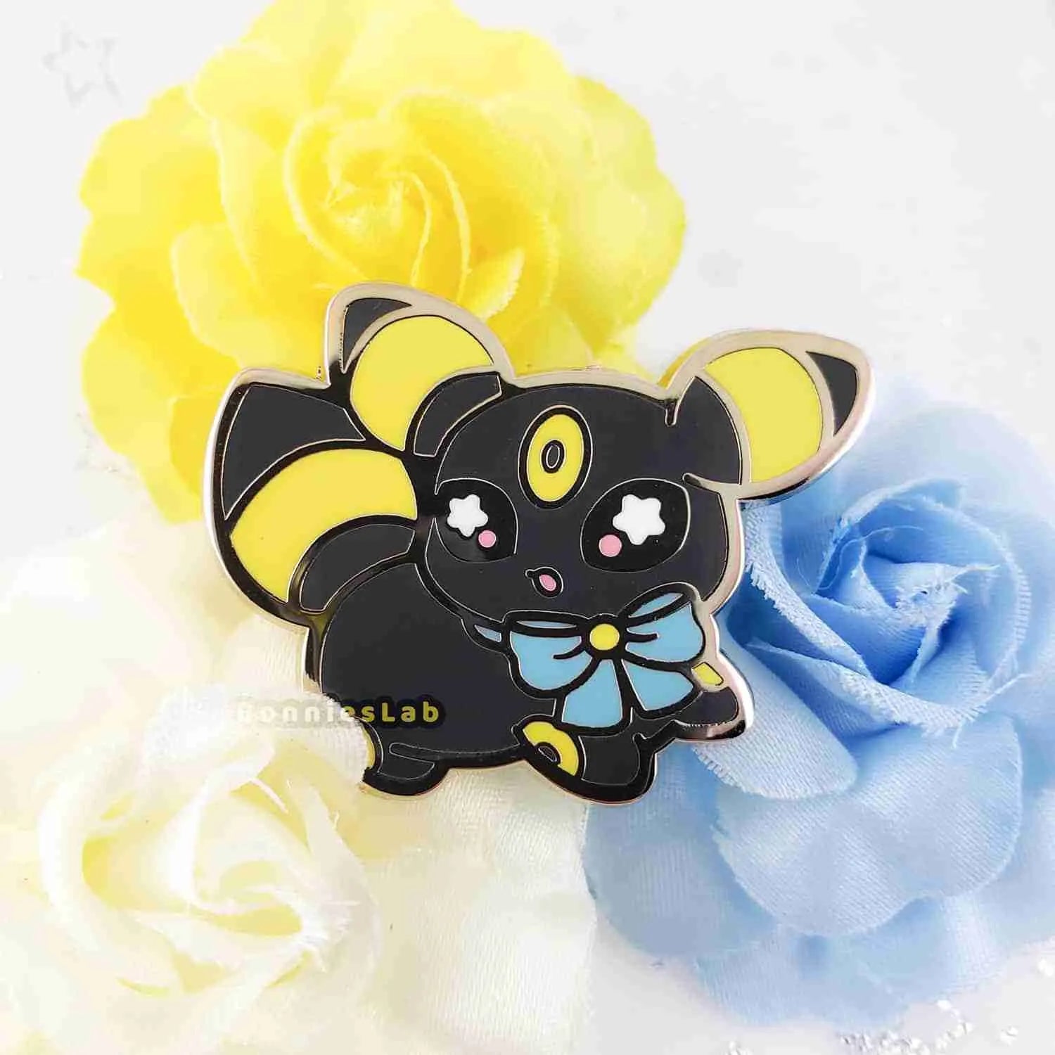 Pokemon Chibi Umbreon Enamel Pin - Bonnies Lab