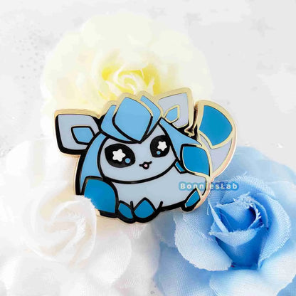 Pokemon Chibi Glaceon Enamel Pin - Bonnies Lab