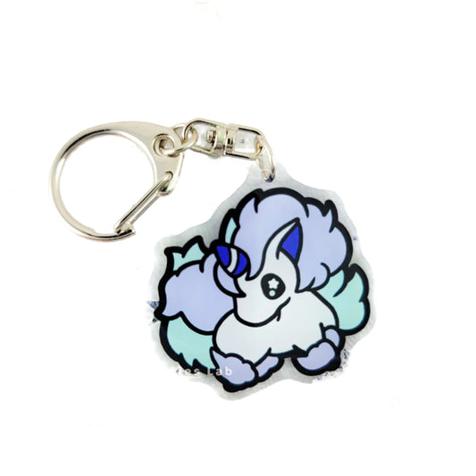 Pokemon Galarian Ponyta Acrylic Charm - Bonnies Lab