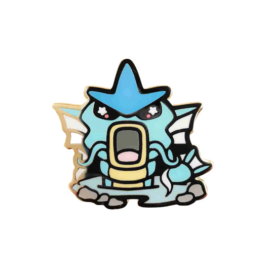 Pokemon Gyarados Enamel Pin - Bonnies Lab - PokeOnsen