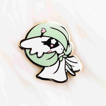 Gardevoir Enamel Pin - Bonnies Lab - PokeOnsen Series