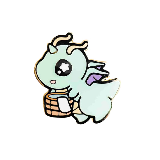 Shiny Dragonite Enamel Pin Glows in the Dark - Bonnies Lab
