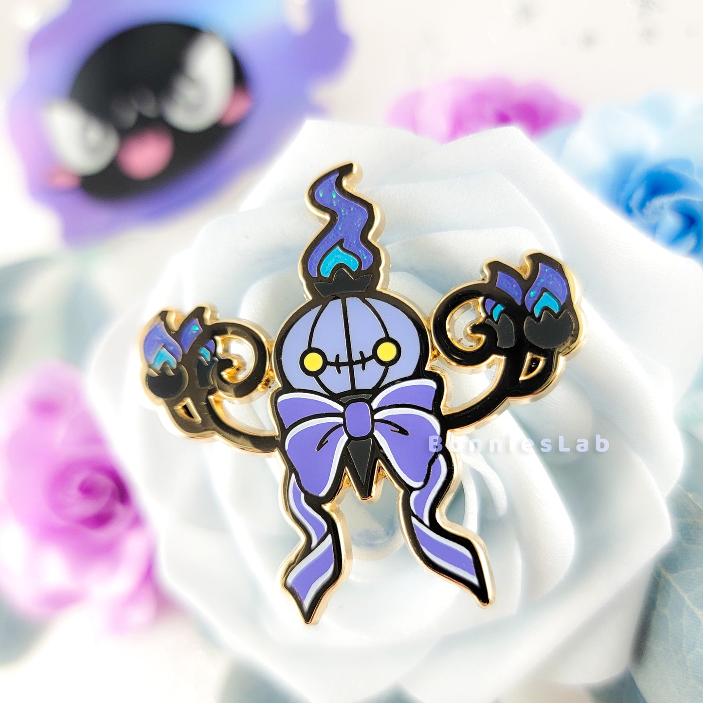 Chandelure Enamel Pin - Bonnies Lab