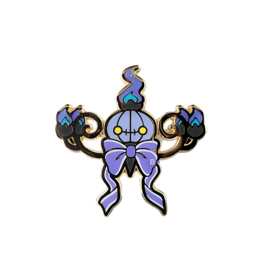 Chandelure Enamel Pin - Bonnies Lab