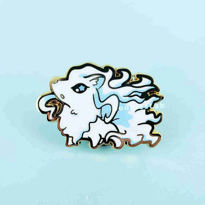 Pokemon Alolan Ninetales Enamel Pin - Bonnies Lab
