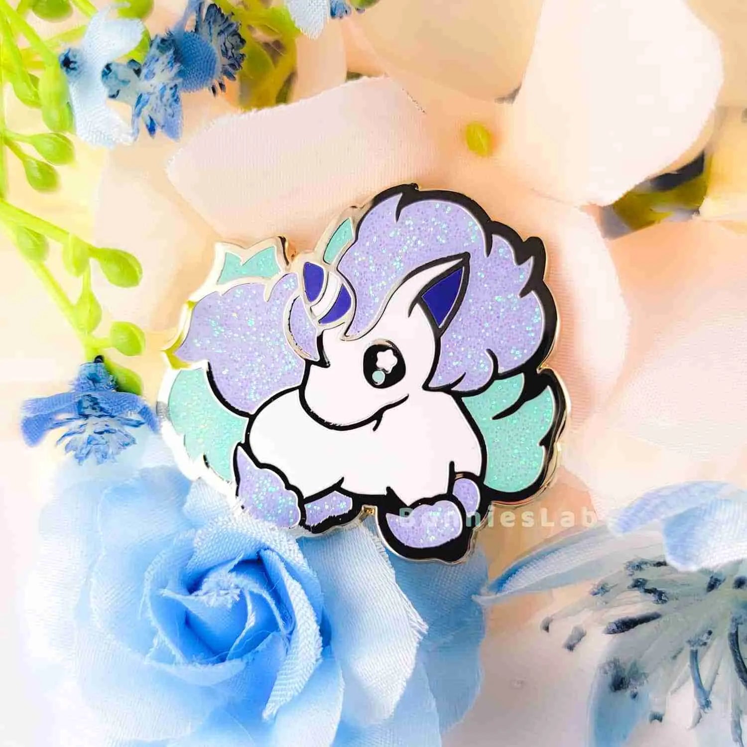 Galarian Ponyta Enamel Pin - Bonnies Lab