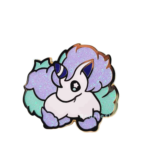 Galarian Ponyta Enamel Pin - Bonnies Lab