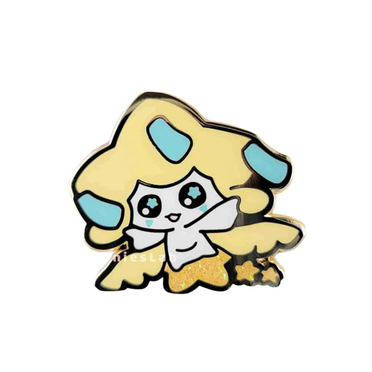 Pokemon Jirachi Enamel Pin - Bonnies Lab