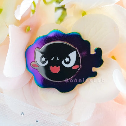 Spinning Gastly Enamel Pin - Bonnies Lab