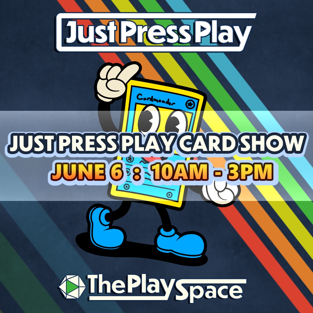 Just Press Play Card Show!