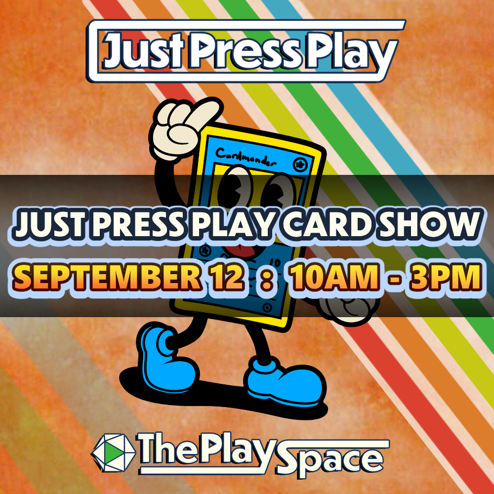Just Press Play Card Show!