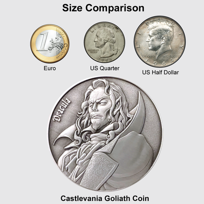 Castlevania Dracula Coin - Goliath Coins