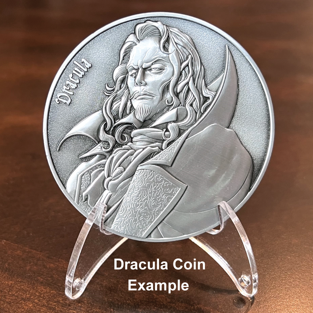 Castlevania Dracula Coin - Goliath Coins