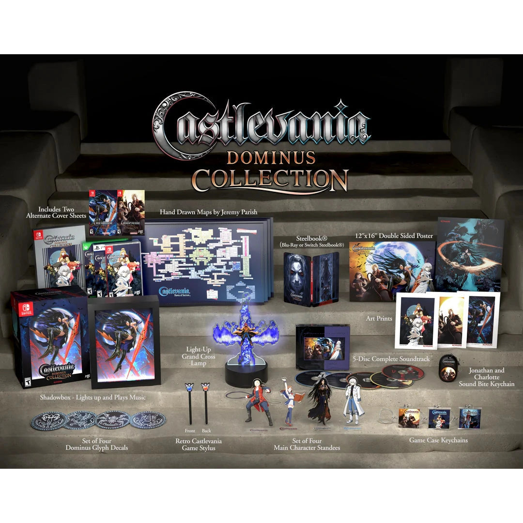 Castlevania Dominus Collection Ultimate Edition - Nintendo Switch Castlevania Dominus Collection Ultimate Edition - Nintendo Switch
