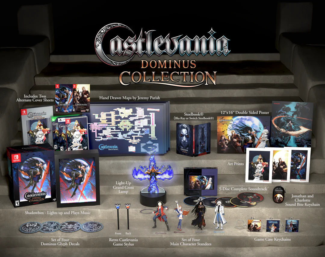 Castlevania Dominus Collection Ultimate Edition - Nintendo Switch - Konami, Limited Run Games