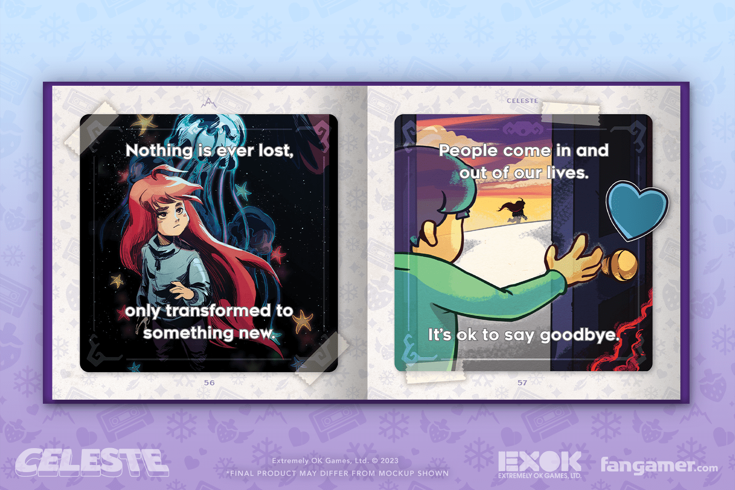 Celeste Reflection Art Album and Journal Set