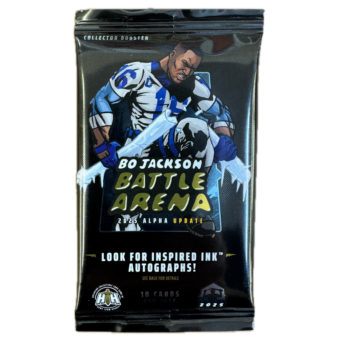 2025 Bo Jackson Battle Arena Alpha Update Collector Booster - 1 Pack: 10 Cards - Blokpax
