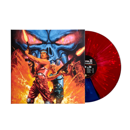 Contra 3: The Alien Wars Original Soundtrack - Vinyl LP Record Red/Blue, Mondo, Konami Kukeiha Club, OST