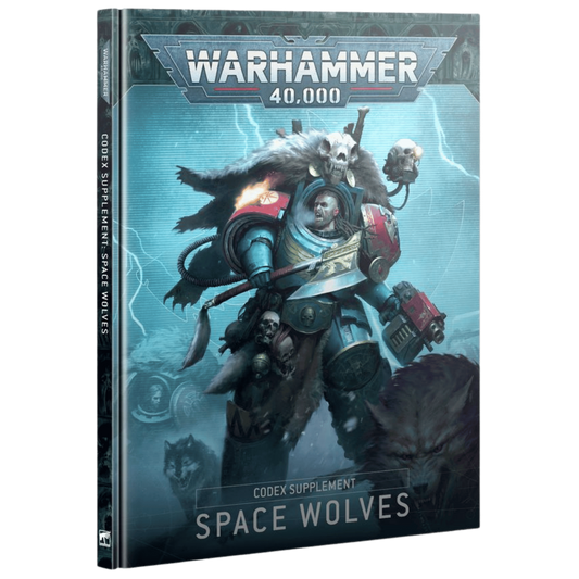 Warhammer 40k Space Wolves Codex Supplement - Hardcover Book, 10th Edition - Games Workshop