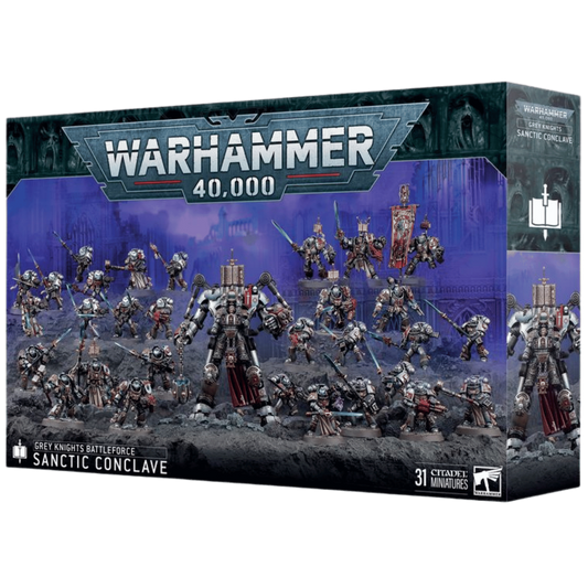 Warhammer 40,000 Grey Knights Battleforce Sanctic Conclave - 31 Citadel Miniatures - Games Workshop