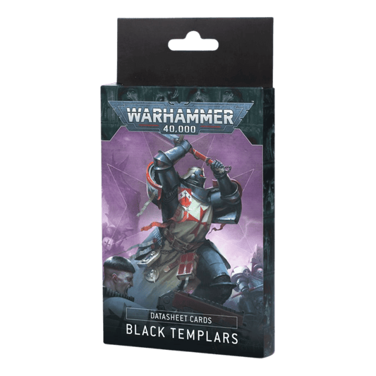 Warhammer 40,000 Black Templars Datasheet Cards - Games Workshop