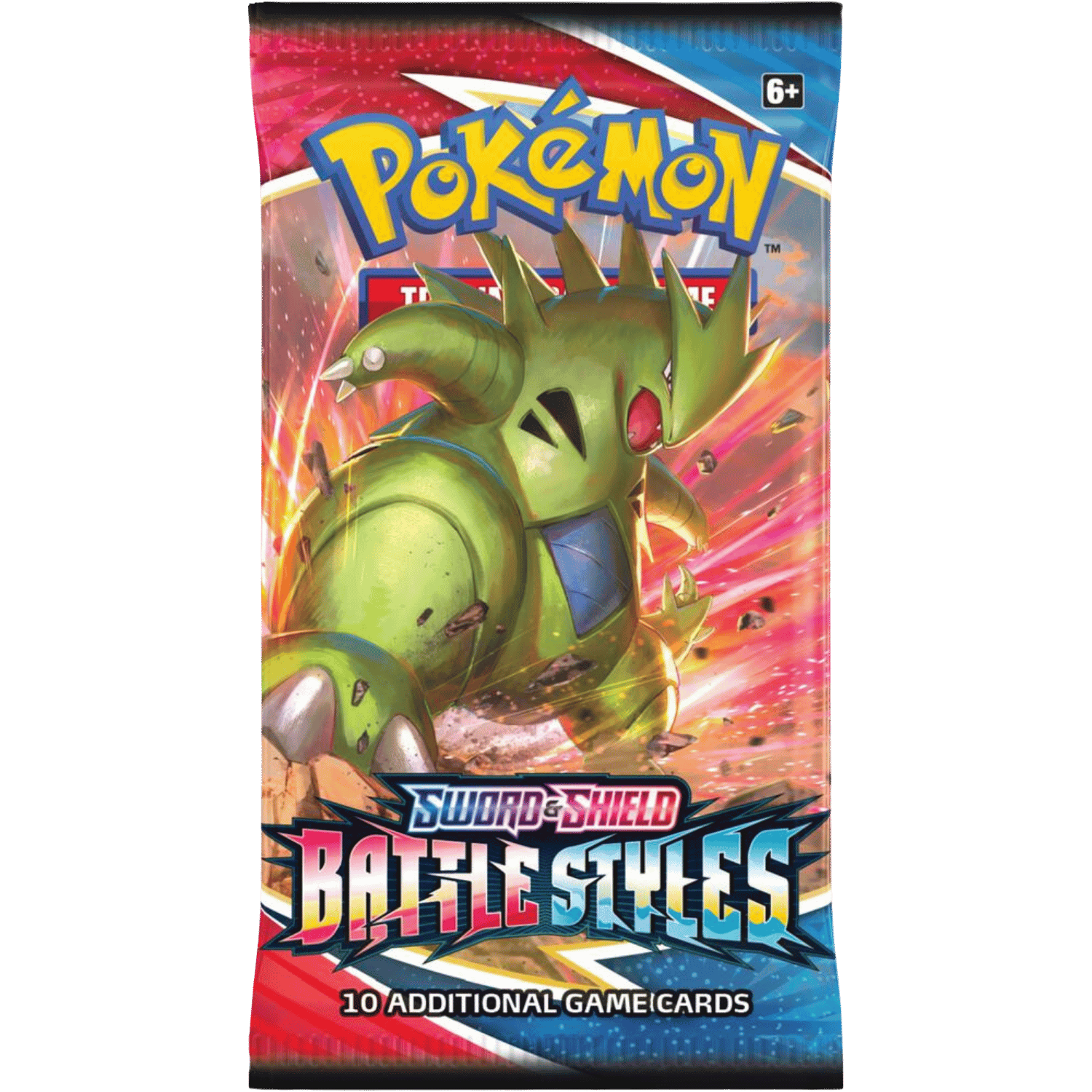 Pokemon TCG Sword & Shield Battle Styles Booster Pack - 10 Cards