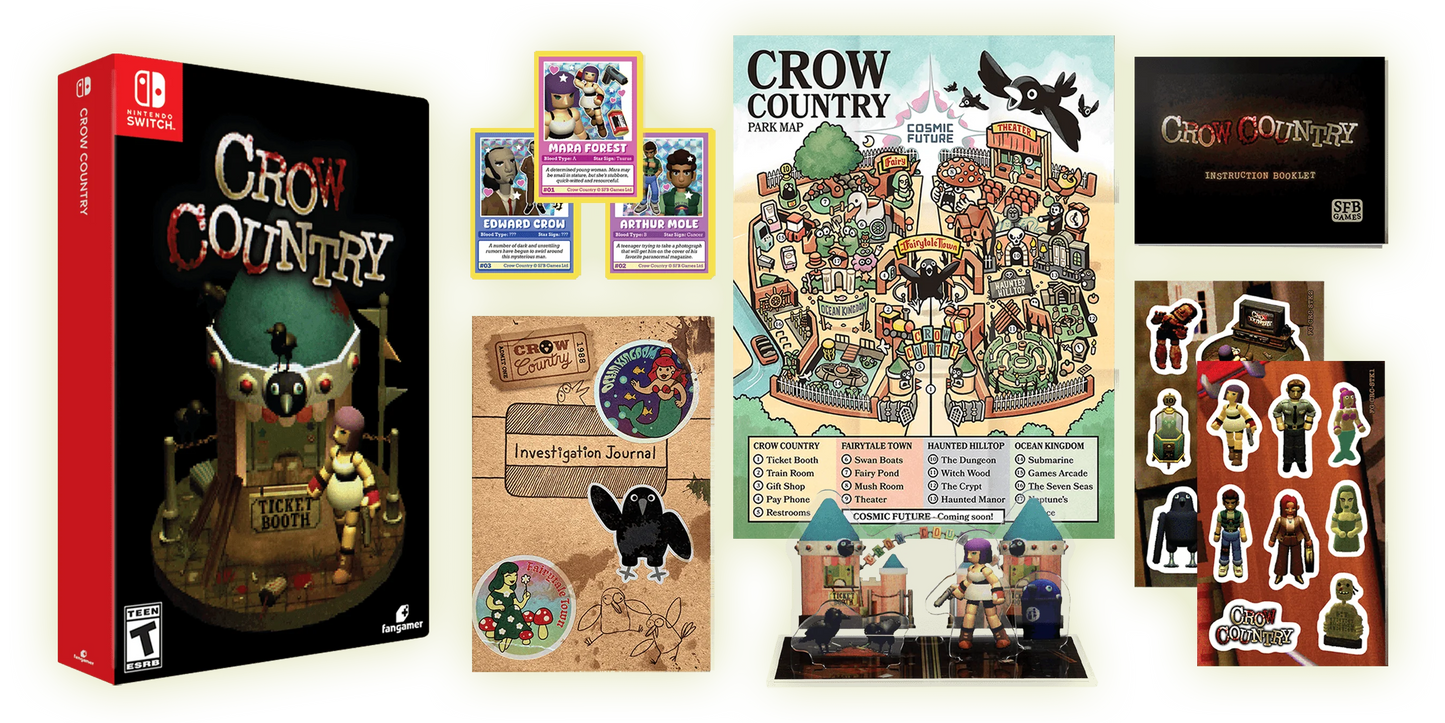 Crow Country Deluxe Edition - Nintendo Switch - Fangamer