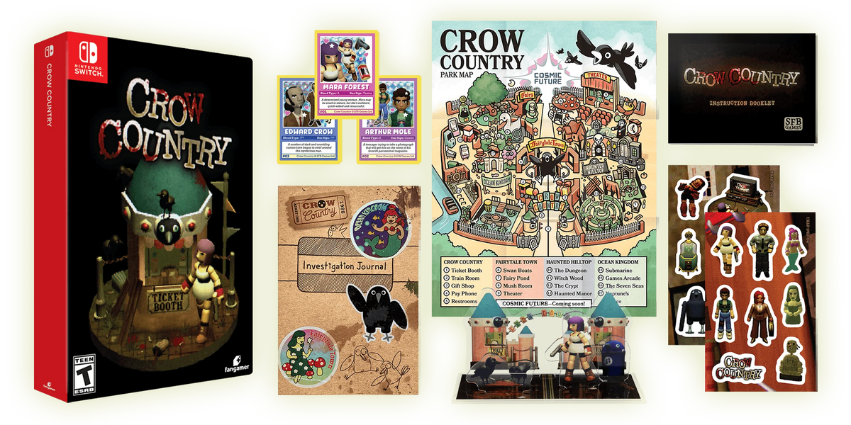 Crow Country Deluxe Edition - Nintendo Switch - Fangamer