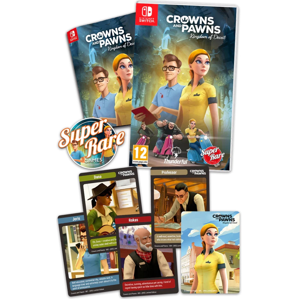 Crowns and Pawns: Kingdom of Deceit - Nintendo Switch - Super Rare Games #111