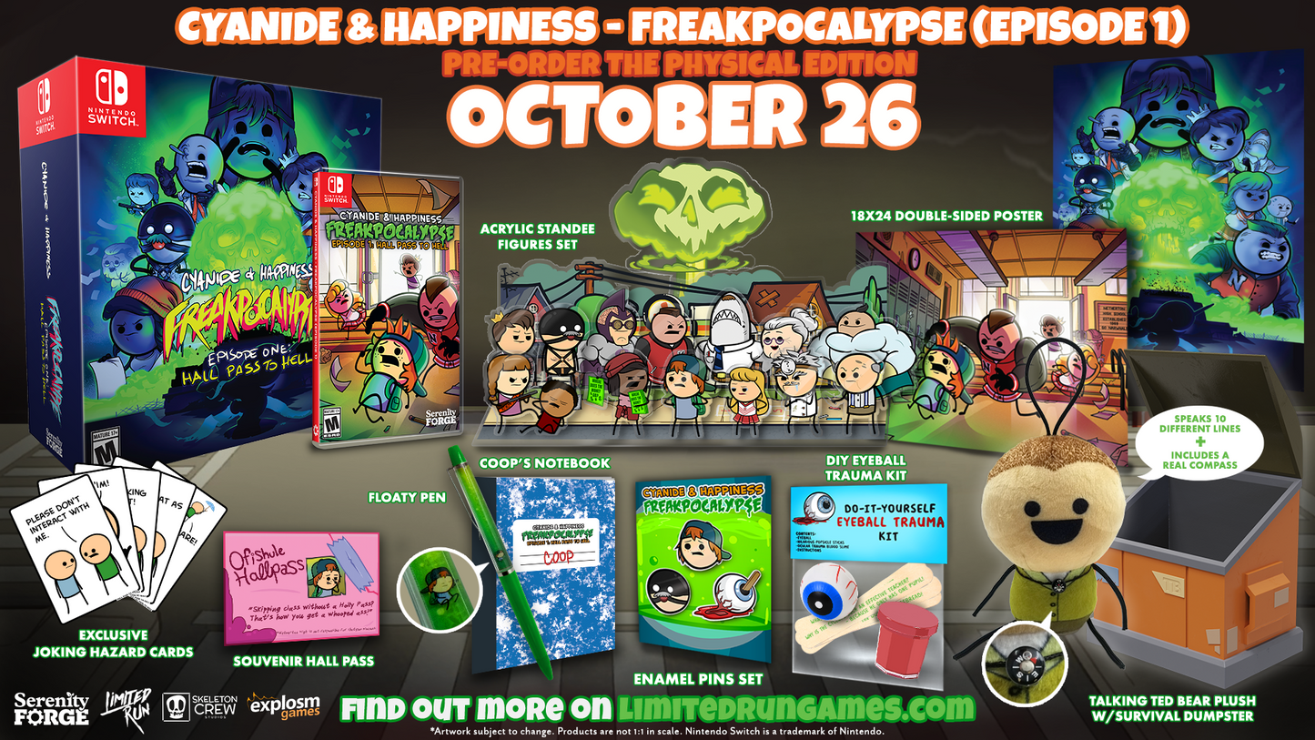 Cyanide & Happiness Freakpocalypse Collector's Edition Nintendo Switch