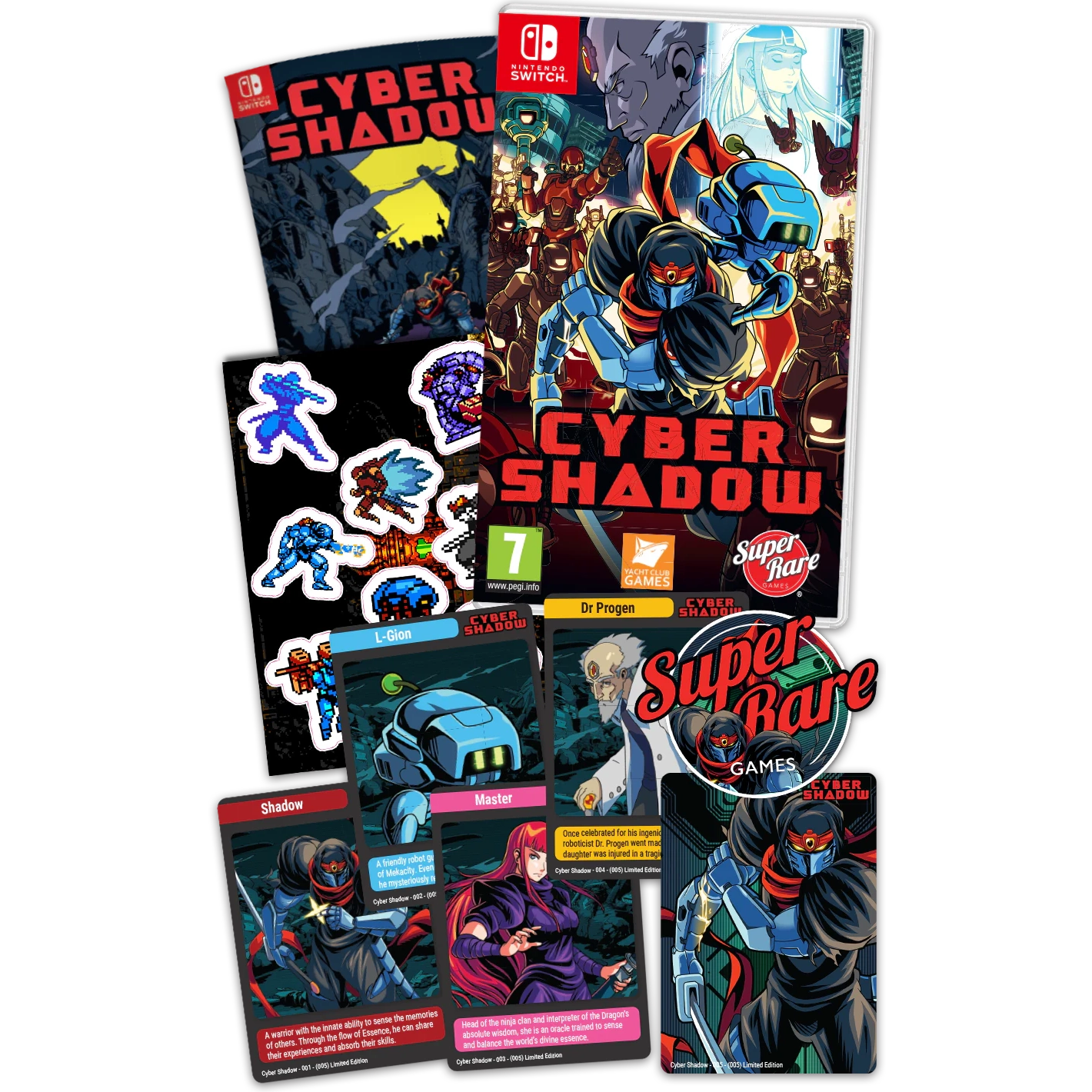 Cyber Shadow - Nintendo Switch - Super Rare Games #128 Cyber Shadow - Nintendo Switch - Super Rare Games #128