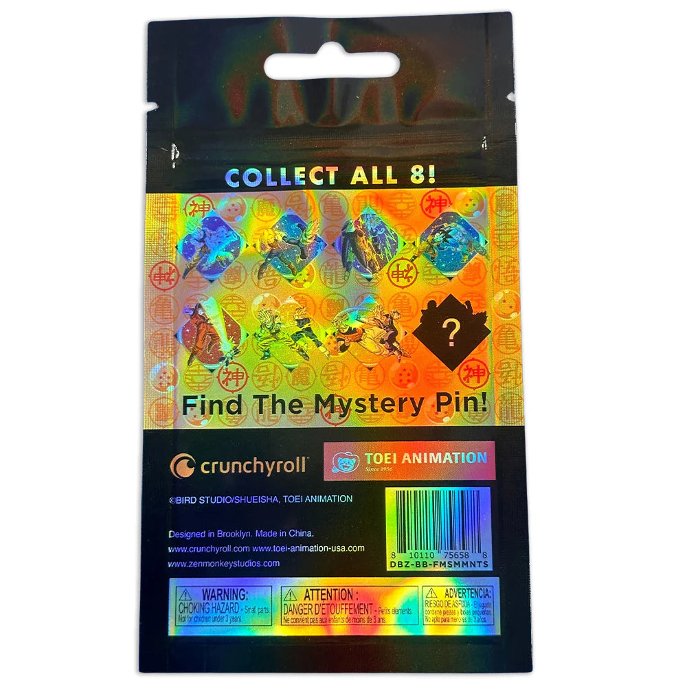 Dragon Ball Z Premium Mystery Pin Blind Bag - Zen Monkey Studios - Famous Moments