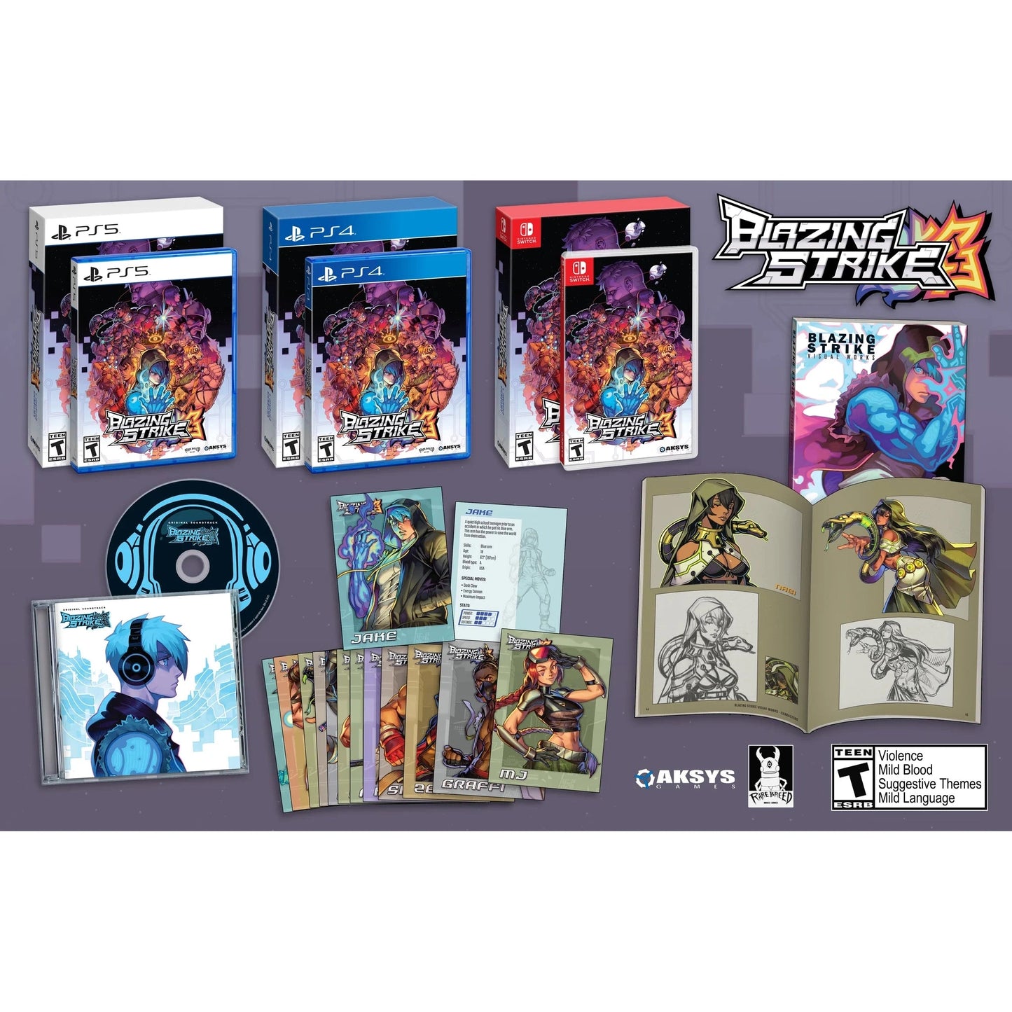 Blazing Strike Limited Edition - Nintendo Switch - Aksys