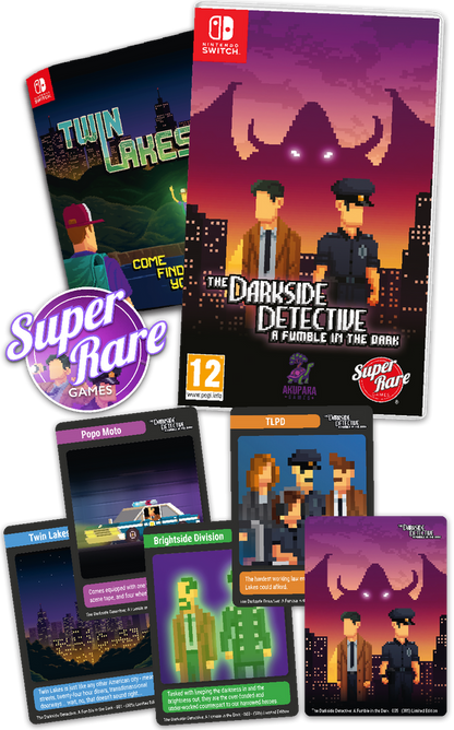 The Darkside Detective Fumble In The Dark Nintendo Switch Import