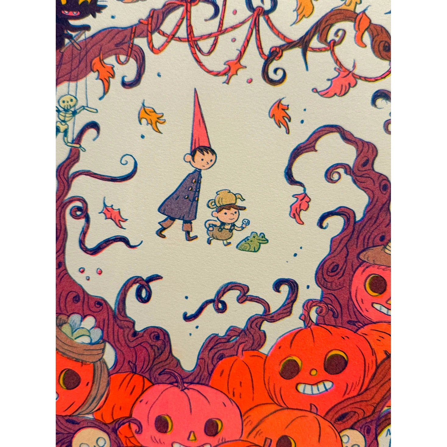 Ain’t That Just The Way Large Version - Over the Garden Tribute Riso Print - by Natalie Andrewson