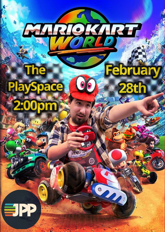 Mario Kart World Tournament @ the JPP Playspace!