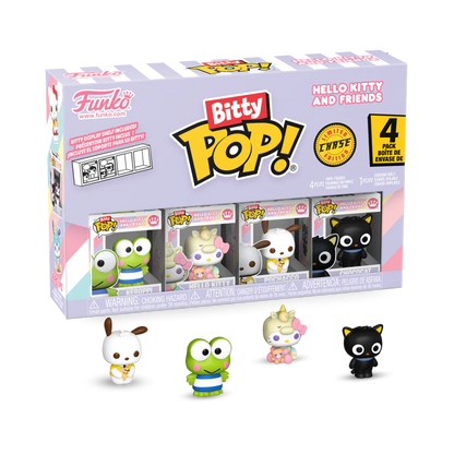 Hello Kitty and Friends Series 2 Keroppi Vinyl Figure 4-Pack - Sanrio, Funko - Bitty POP!