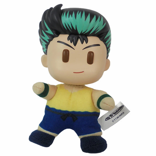 YuYu Hakusho Yusuke Urameshi 4.5" Vinyl Head Mini Plush - Great Eastern Entertainment - FigureKey