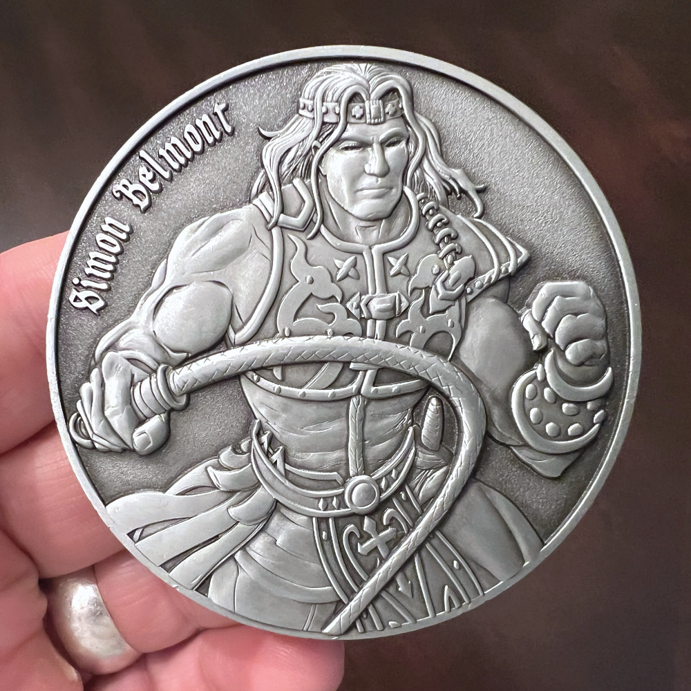 Castlevania Simon Belmont Coin - Goliath Coins