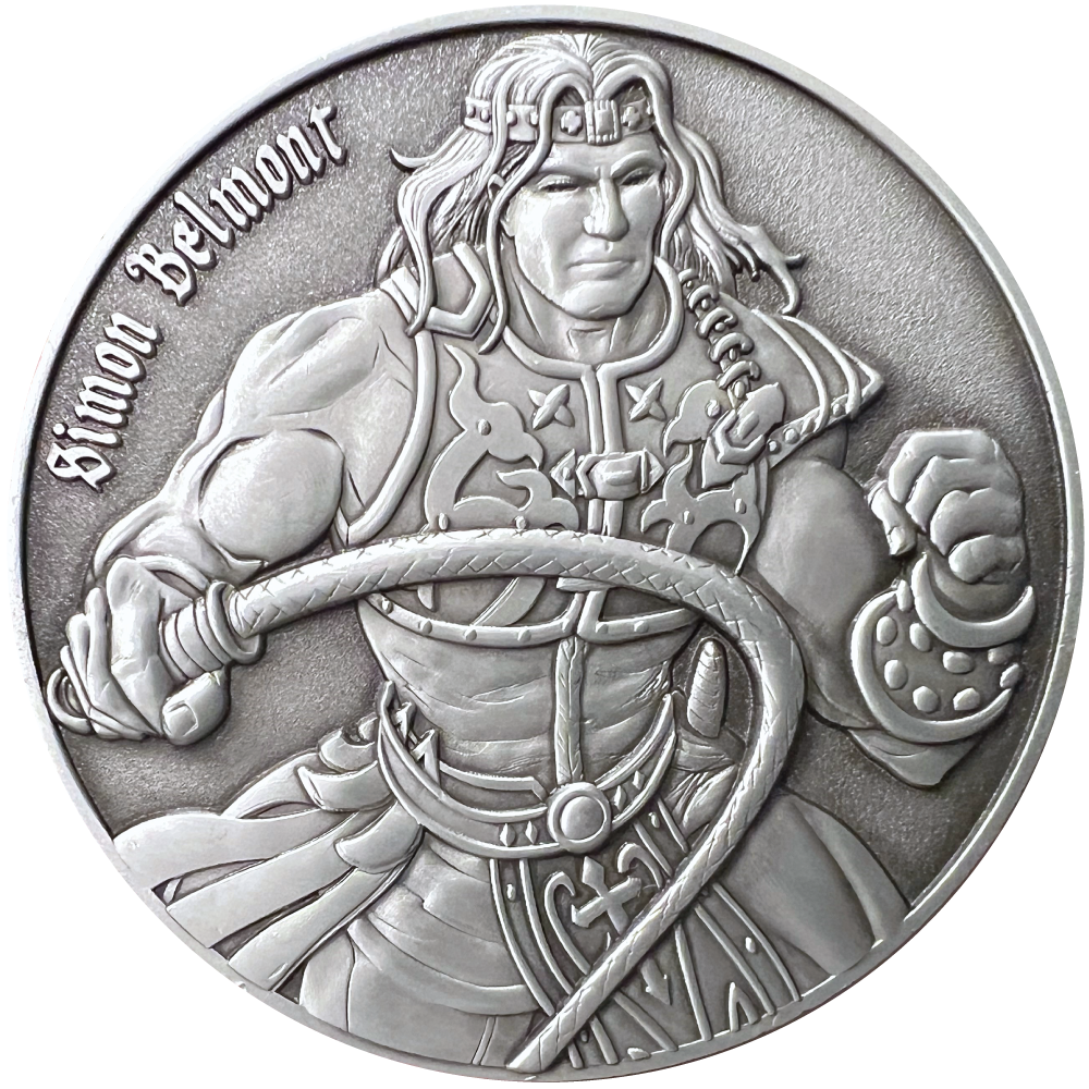 Castlevania Simon Belmont Coin - Goliath Coins