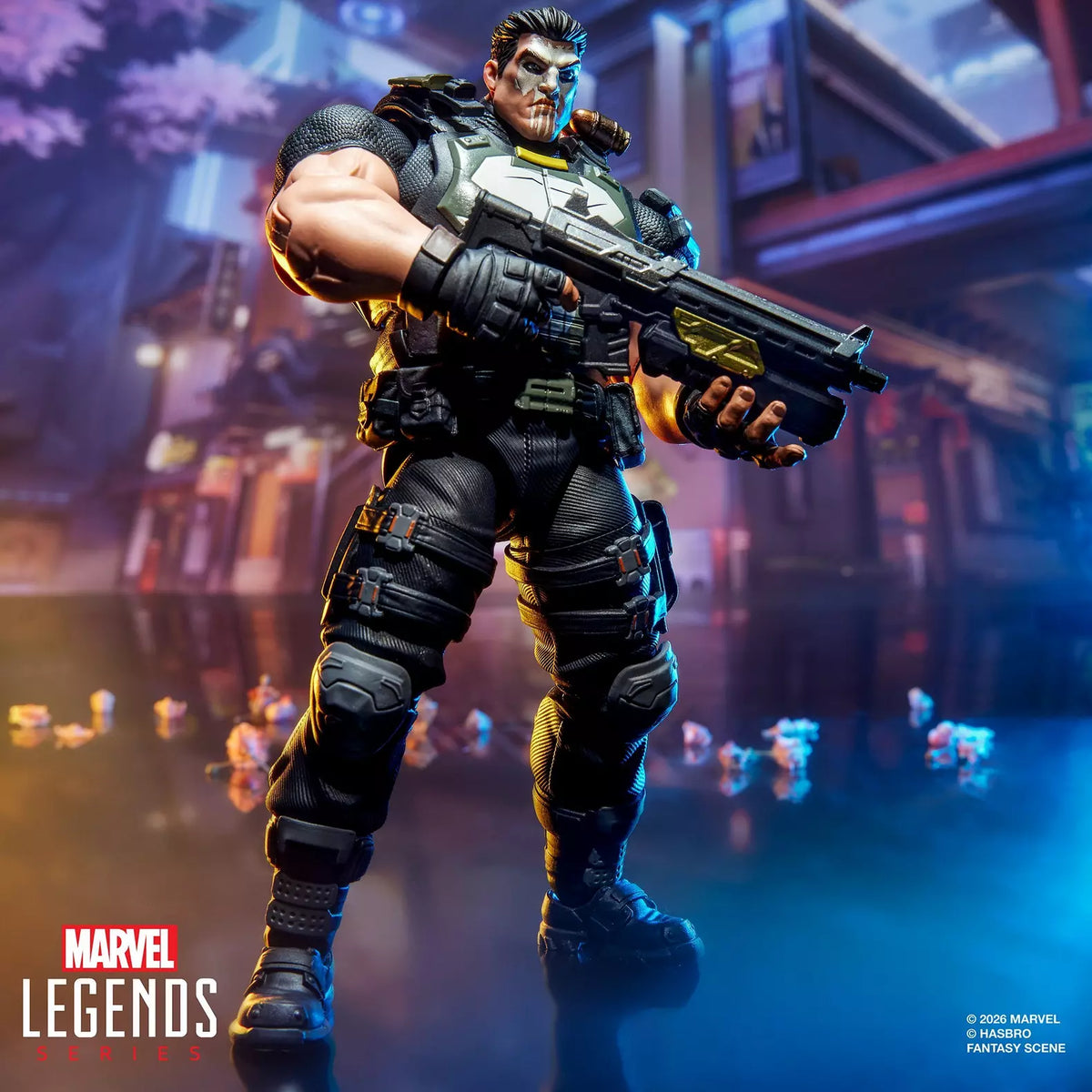 Marvel Rivals The Punisher 6-Inch Action Figure - Hasbro - Marvel Legends Series