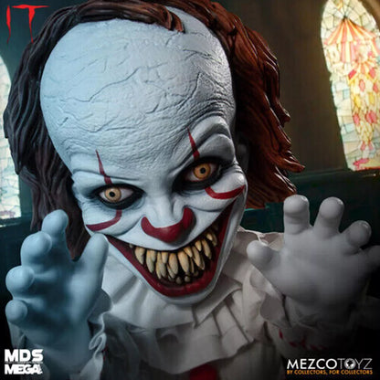 Talking Sinister Pennywise IT Mezco Mega Scale