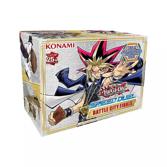 Yu-Gi-Oh! TCG Speed Duel Battle City Finals Box - 8 Ready-to-Play Decks + Game Mat - Konami