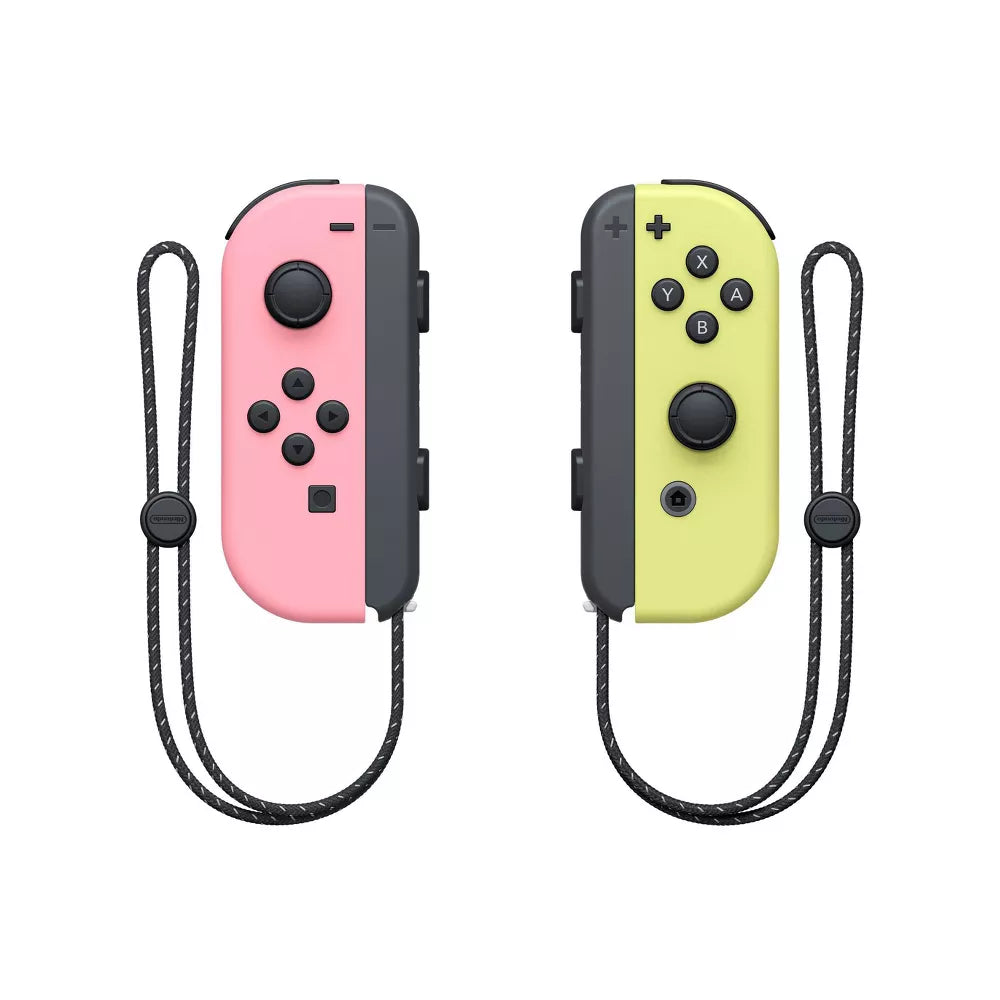 Joy Con Controller Pastel Pink/Yellow