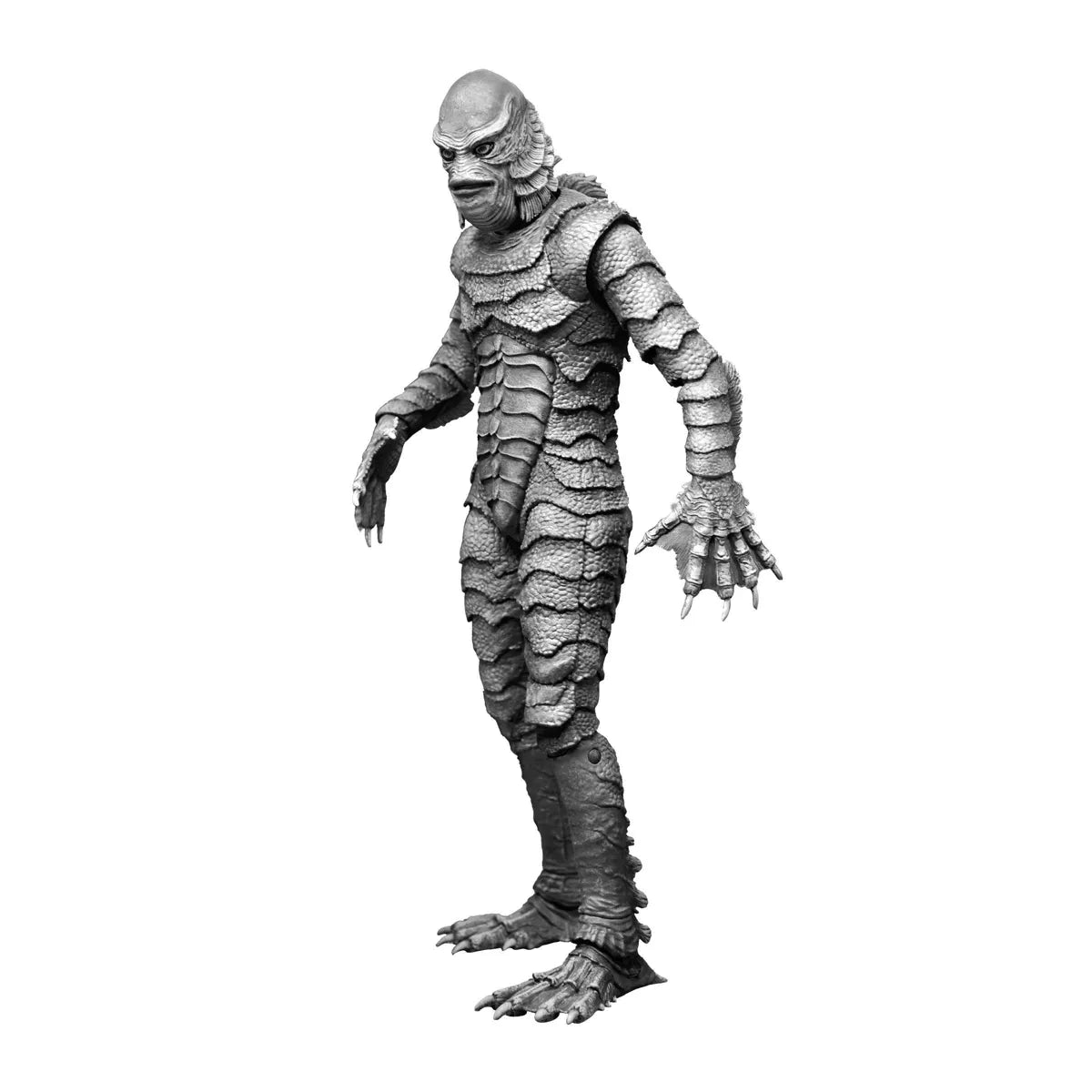 black monsters only Universal Monsters Ultimate Creature from the Black Lagoon Figure (B&W)