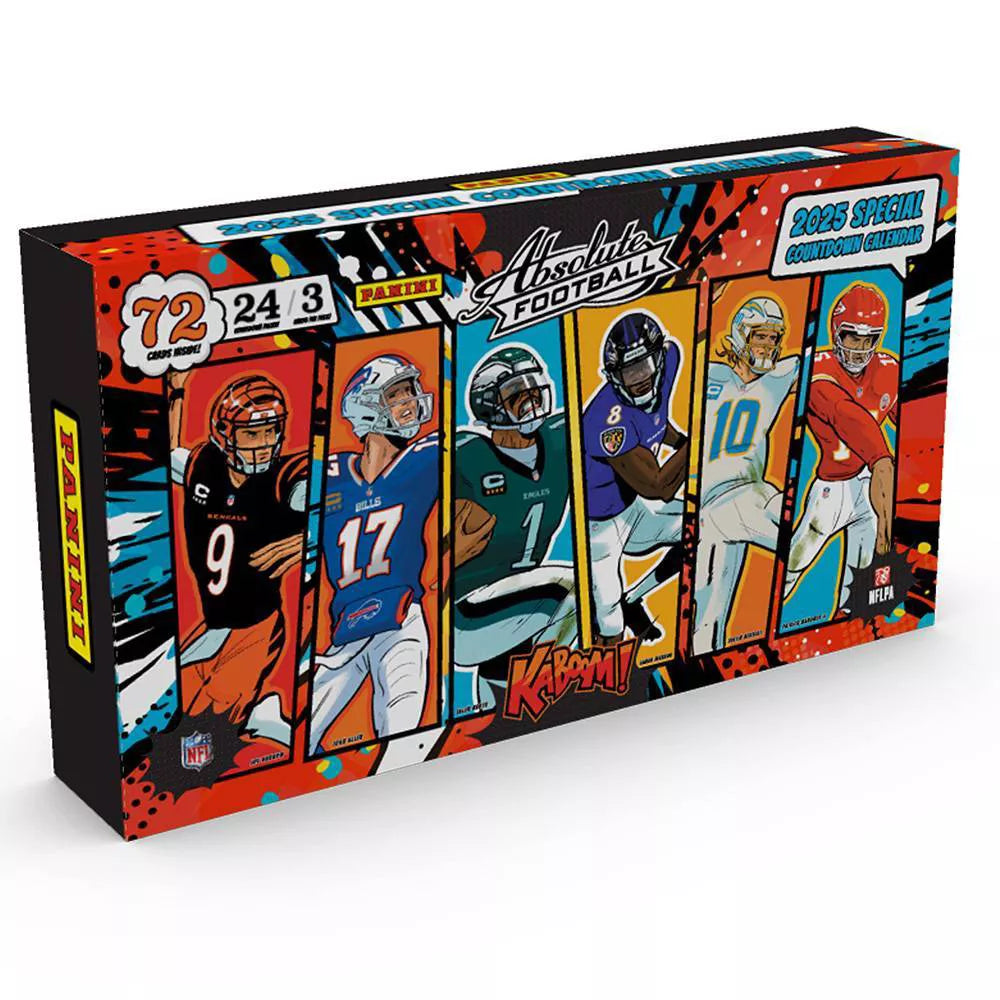 NFL Absolute Football 2025 Special Countdown Calendar Panini nfl-absolute-football-2025-special-countdown-calendar-panini
