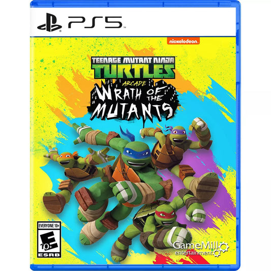 TMNT Arcade Wrath of the Mutants PlayStation 5