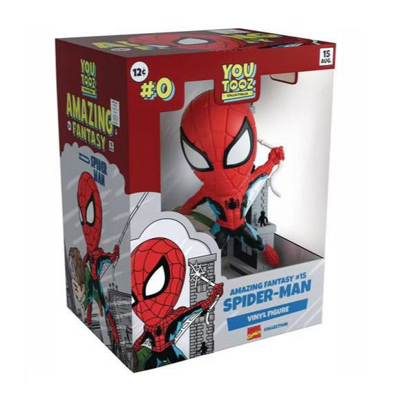 Amazing Fantasy #15 Spider-Man Vinyl Figure - Youtooz (Marvel Comics Collection #0)