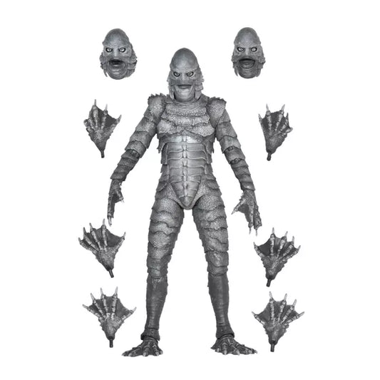 Universal Monsters Creature From The Black B&W