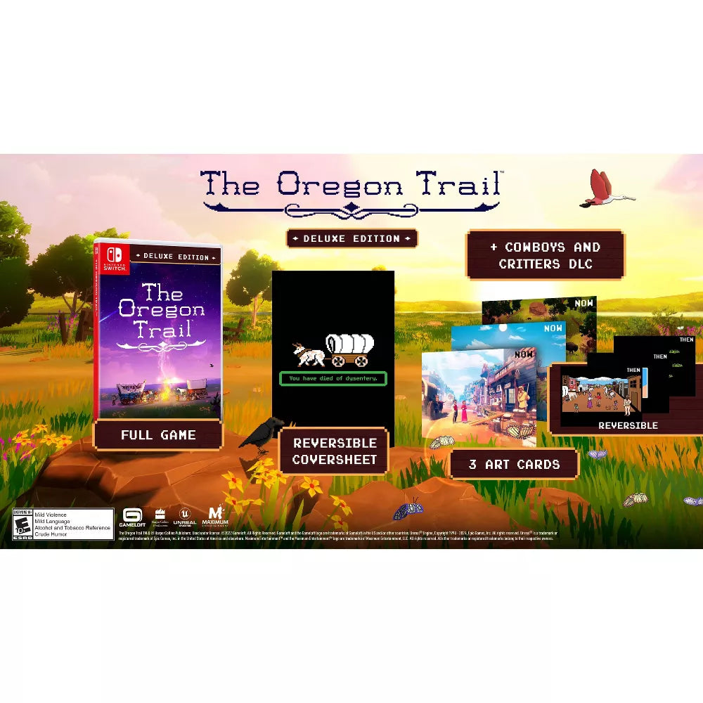 The Oregon Trail Deluxe Edition - Nintendo Switch - Maximum Entertainment